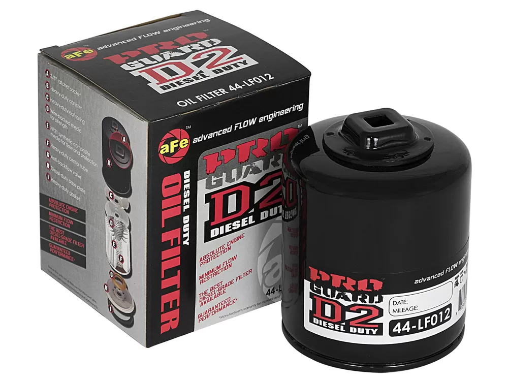 aFe POWER Pro GUARD D2 Oil Filter Canister: 3in OD x 3in HT - 44-LF012