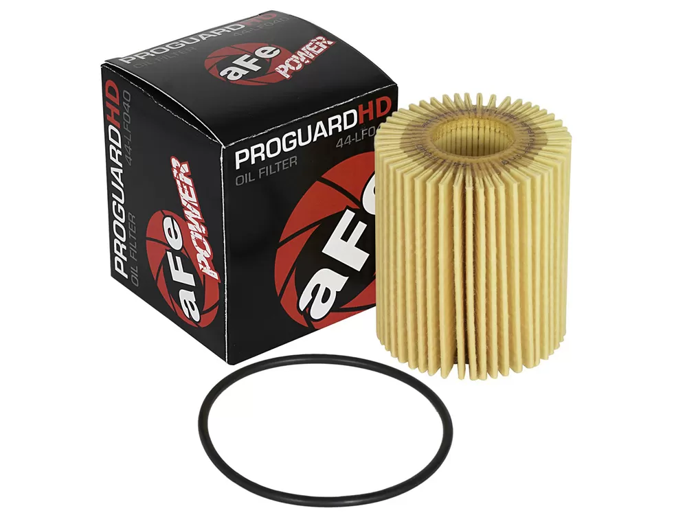 aFe POWER Pro GUARD HD Oil Filter Canister: 2.736in OD x 2.736in HT - 44-LF040