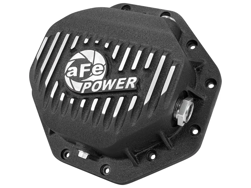 aFe POWER Rear Differential Cover, Machined Fins; Pro Series Dodge/RAM 94-16 (Corporate 9.25-12 Bolt Axles) - 46-70272