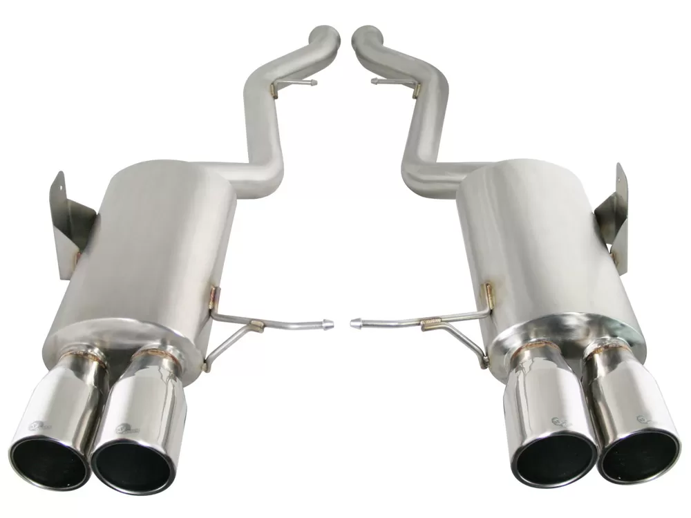 aFe POWER Mach Force-Xp 2-1/2" 304 Stainless Steel Catback Exhaust System BMW M3 (E90) 08-13 V8-4.0L (S65) - 49-36311-P