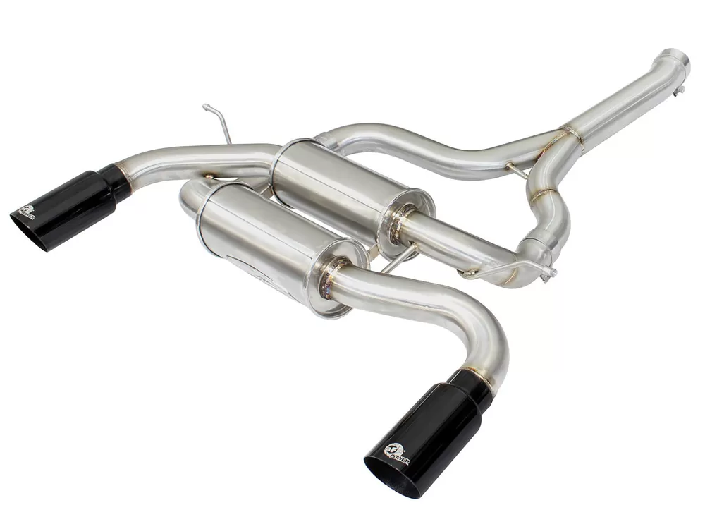 aFe POWER Mach Force-Xp 2-1/2" 304 Stainless Steel Axle-Back Exhaust System BMW 335i (F30) 12-15 L6-3.0L (t) N55 - 49-36325-B
