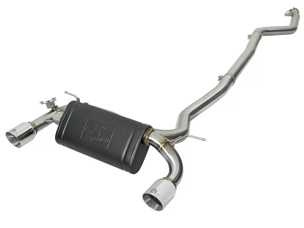 aFe POWER Mach Force-Xp 3" to 2-1/2" 304 Stainless Steel Catback Exhaust System BMW 340i/ix 440i/ix Gran Coupe (F3X) 16-20 L6-3.0L (t) B58 - 49-36334-P