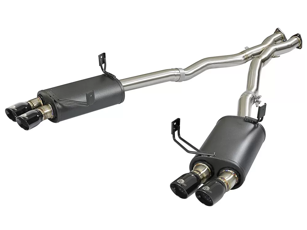 aFe POWER Mach Force-Xp 2-1/2" 304 Stainless Steel Catback Exhaust System BMW Z4 M (E85/E86) 05-08 L6-3.2L (S54) - 49-36339-B