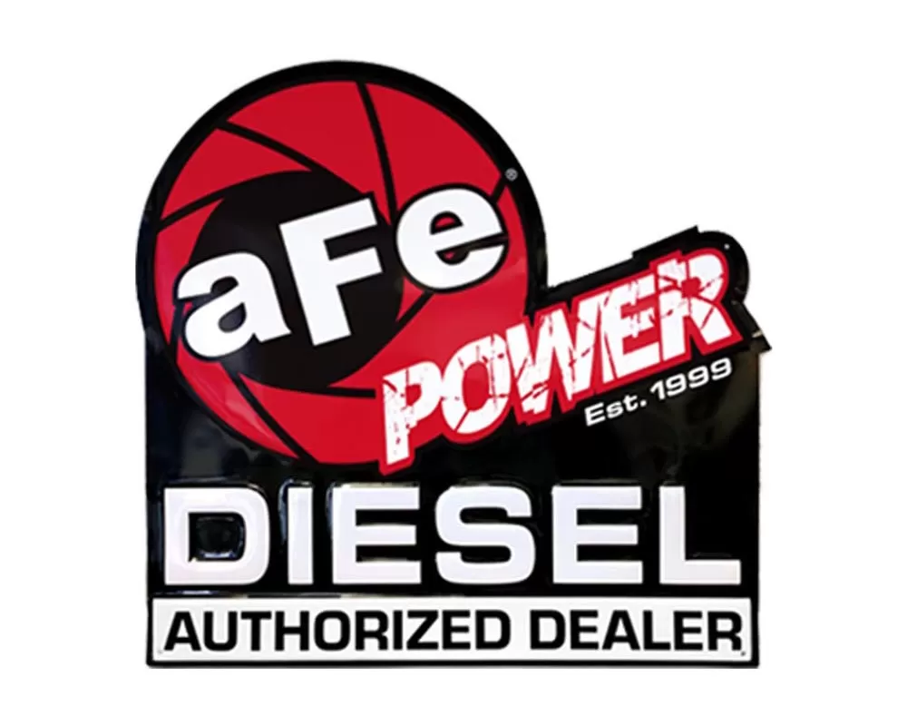 aFe POWER Promotional Stamped Metal Sign - Diesel - 40-10193