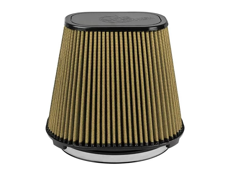 aFe POWER Track Series Intake Replacement Air Filter with Pro GUARD 7 Media (5-1/2x7-1/2)" F x (9x7)" B x (5-3/4x3-3/4)" T x 7-1/2" H - 72-90112