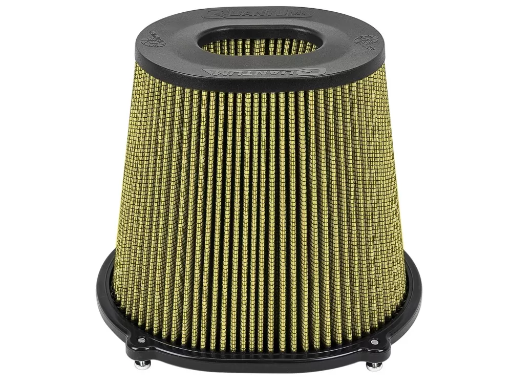 aFe POWER QUANTUM Intake Replacement Air Filter w/ Pro GUARD7 Media 5 IN F x (10 IN x 8-3/4 IN) B x (6-3/4 IN x 5-1/2 IN) T (Inverted) x 8 IN H - 72-91132