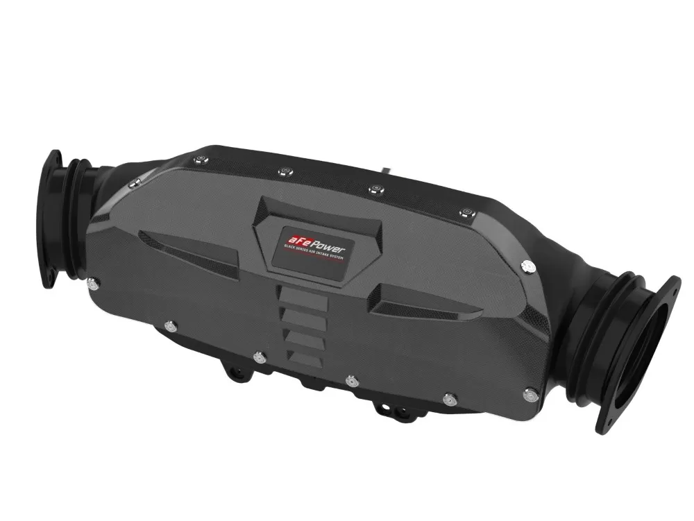 aFe POWER Black Series Carbon Fiber Cold Air Intake System w/ Pro DRY S Filters Chevrolet Corvette C8 V8 6.2L 2020-2023 - 58-10007D