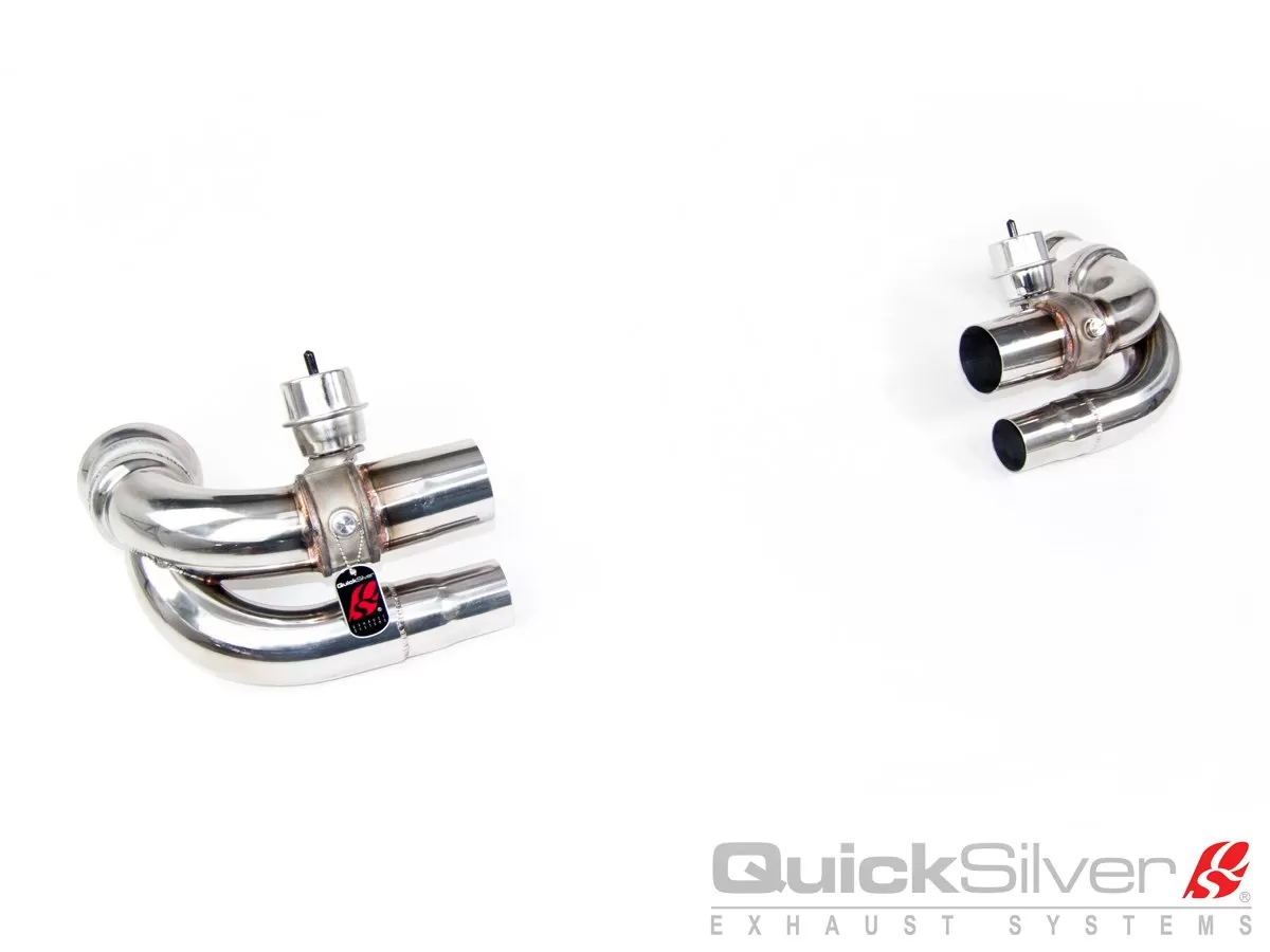 Quicksilver Sport Side Muffler Deletes w/Valves Porsche 991 GT3 | GT3 RS 2014-2019 - PS992S