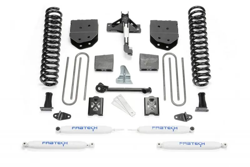 Fabtech 6" Basic System w/Performance Shocks Ford F250 4Wd w/o Factory Overload 2005-2007 - K2010