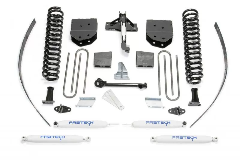 Fabtech 8" Basic Sys W/Perf Shks 2008-16 Ford F250 4Wd W/O Factory Overload Ford - K2121