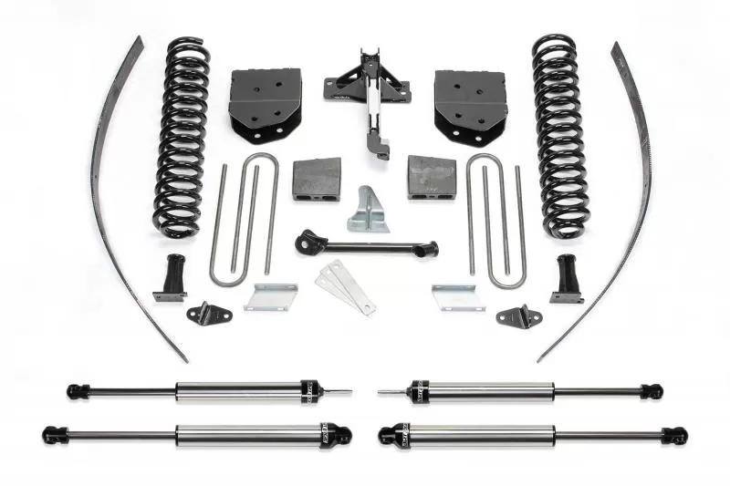 Fabtech 8" Basic Sys W/Dlss Shks 2008- 15 Ford F250 4Wd W/Factory Overload Ford F-250 2008-2015 - K2122DL