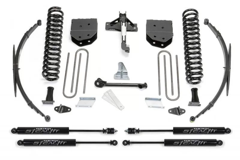 Fabtech 8" Basic Sys W/Stealth & Rr Lf Sprngs 2008-16 Ford F250/350 4Wd Ford 2008-2016 - K2127M