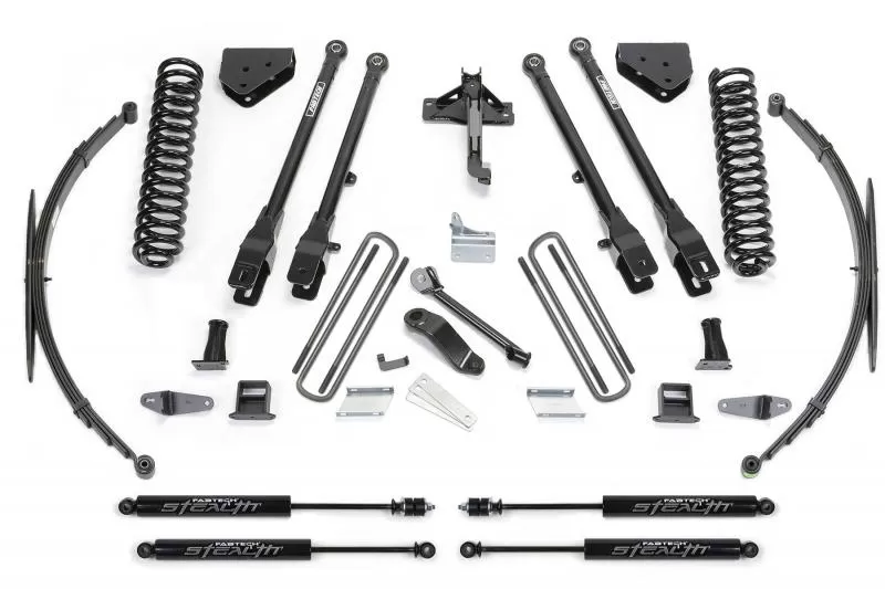 Fabtech 8" 4Link Sys W/Coils & Rr Lf Sprngs & Stealth 2008-16 Ford F250/350 4Wd Ford 2008-2016 - K2129M