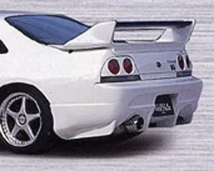 VeilSide 1993-1998 Nissan Skyline GTR JDM BNR33 C-I Model Rear Bumper Spoiler (FRP) - AE017-03