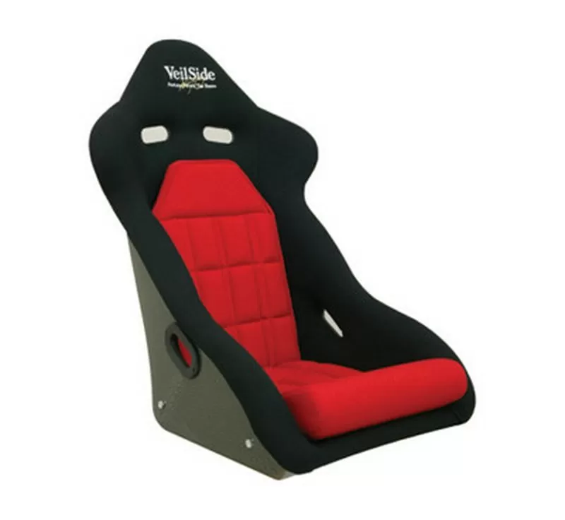 VeilSide D-1R Carbon Racing Seat Black/Red - FA010-01REDC