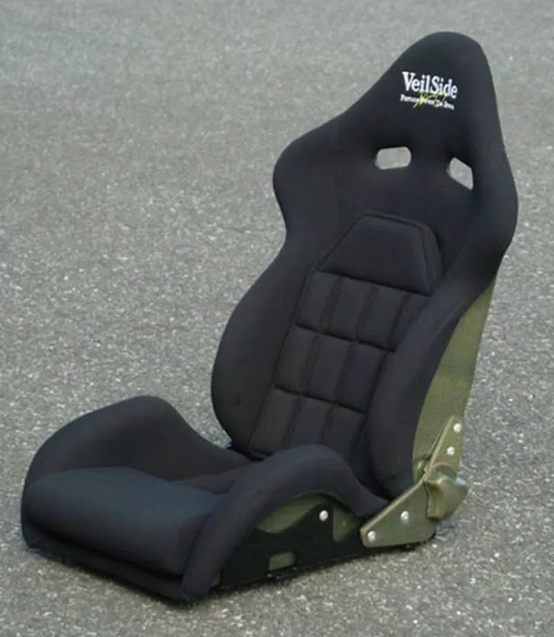VeilSide D-1R Kevlar Reclining Seat Black/Black - FA010-04BKK