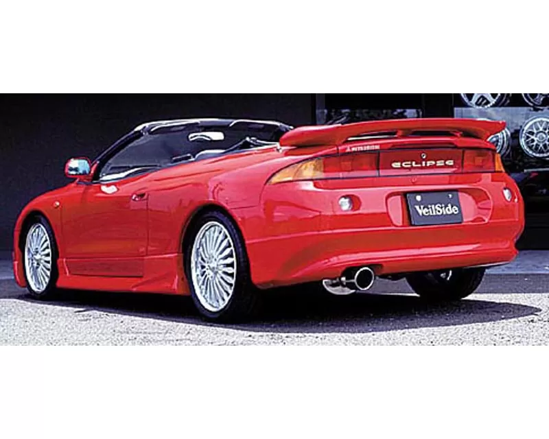 VeilSide 1997-1999 Mitsubishi Eclipse D38A Gen. II EC-1 Model Rear Bumper Spoiler (FRP) Can be use for 1995-1996 with Installing newer Reverse Lights - AE036-03