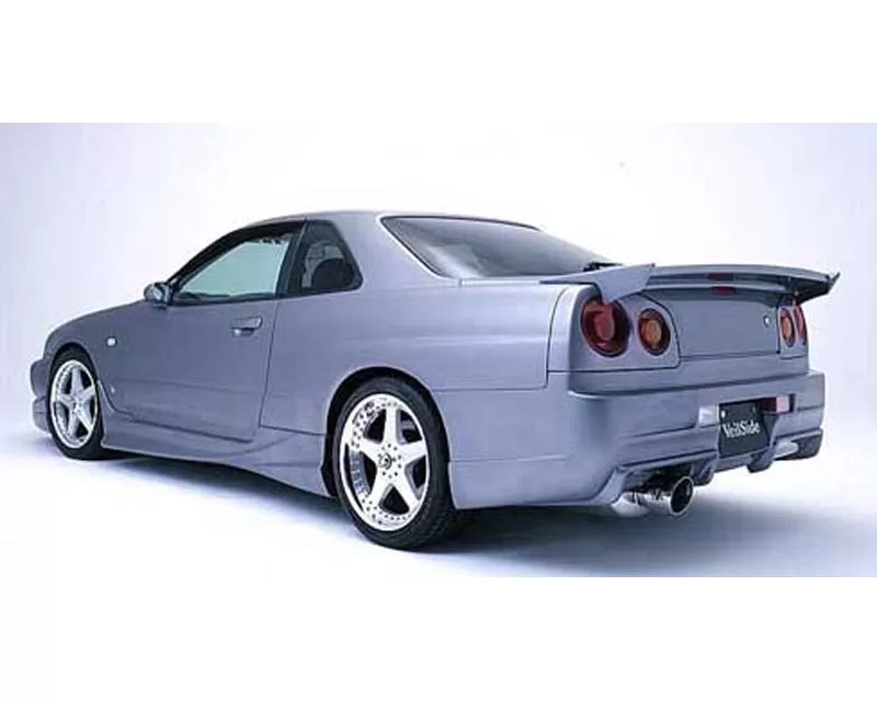 VeilSide 1999-2002 Nissan Skyline GT-S JDM ER34 C-I Model Rear Bumper Spoiler (FRP) - AE063-04