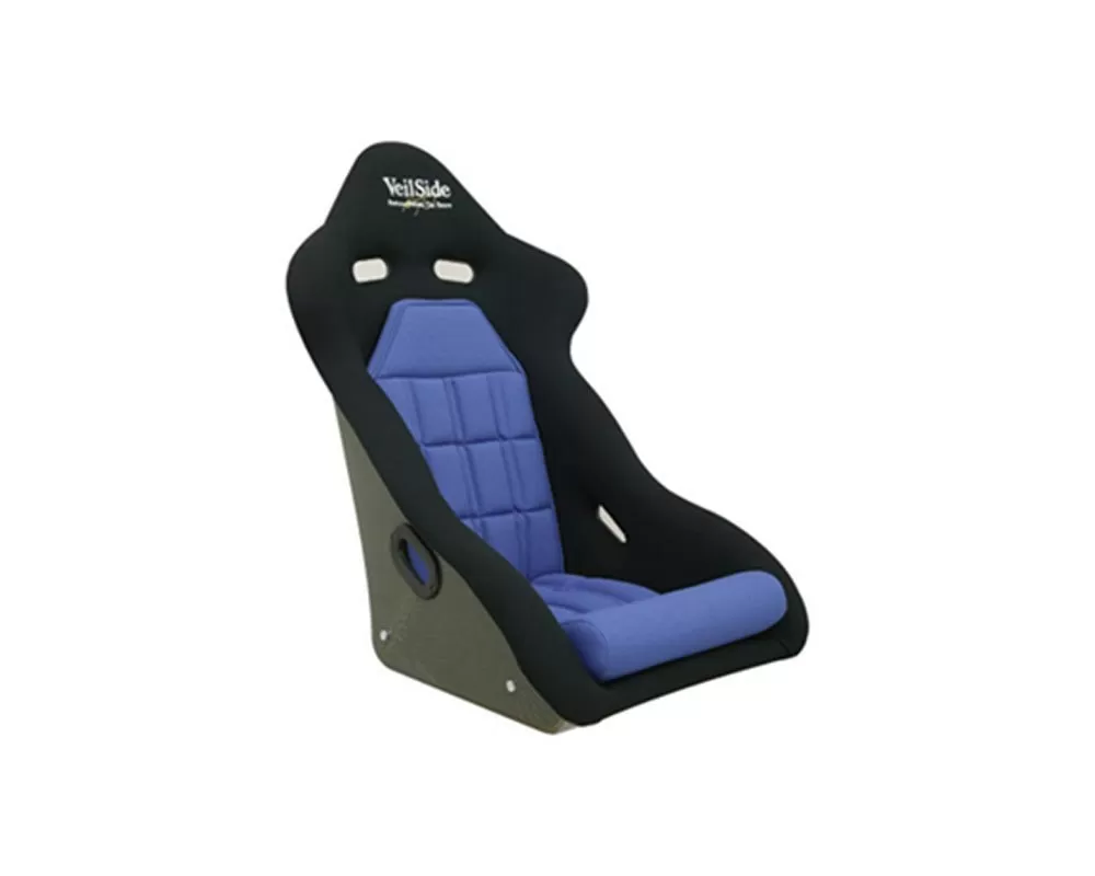 VeilSide D-1R Carbon Racing Seat Black/Blue - FA010-01BLC