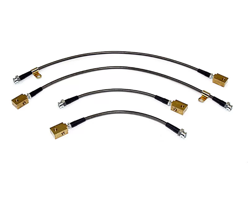 AMS Performance Race Style Stainless Steel Brake Lines Nissan GT-R R35 2009-2021 - ALP.07.01.0001-2