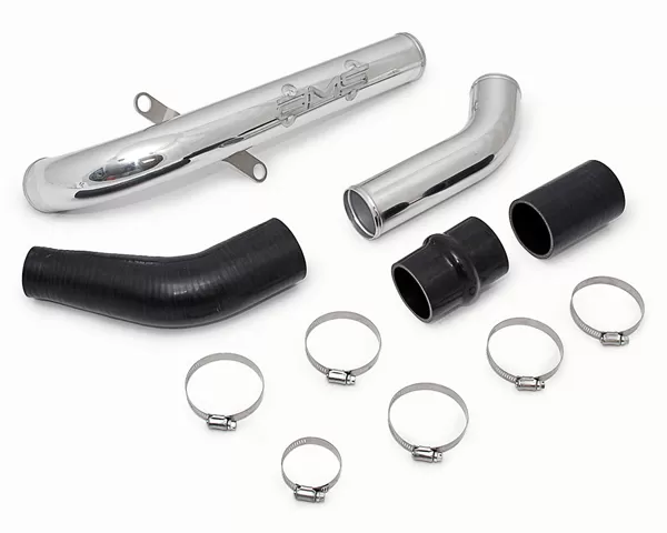 AMS Upper Intercooler Pipe and Hot Pipe Polished Mitsubishi Evolution X 08-14 - AMS.04.09.0002-1