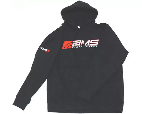 AMS Performance Logo Men's Black Pullover Hoodie - Small - C2009-S