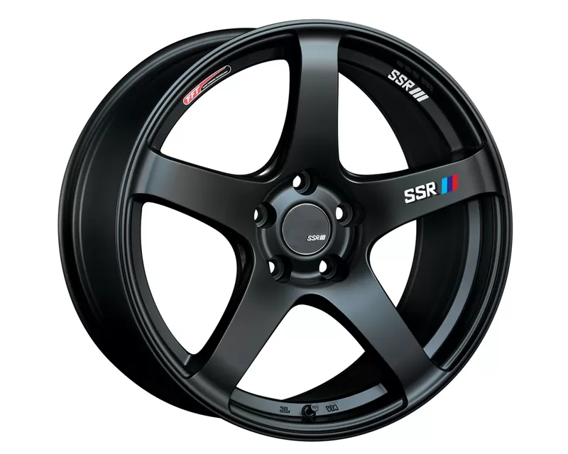 SSR GTV01 Wheel Matte Black 17x7.0 5x114.3 42mm - T417700+4205GMB