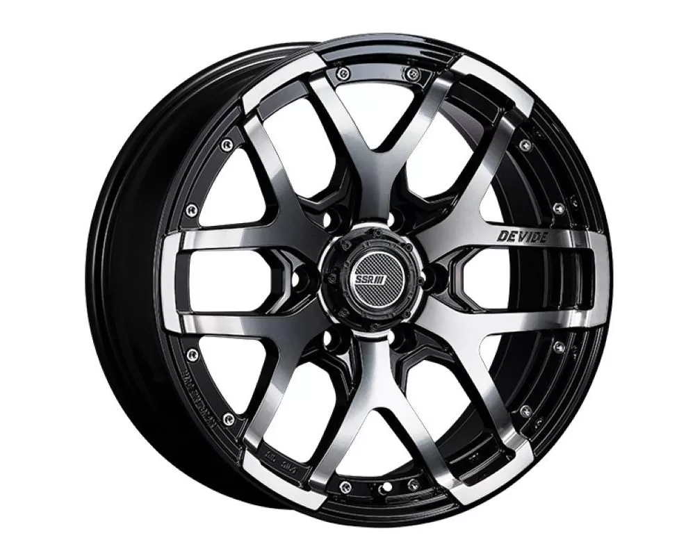 SSR Devide ZS Wheel 17x7.0 5x114.3 40mm Ash Black - ZS17700+4005GAB