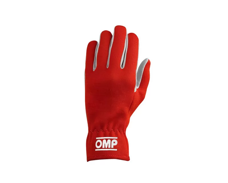 OMP Racing Red Rally Racing Gloves | XL - IB0-0702-A01-061-XL