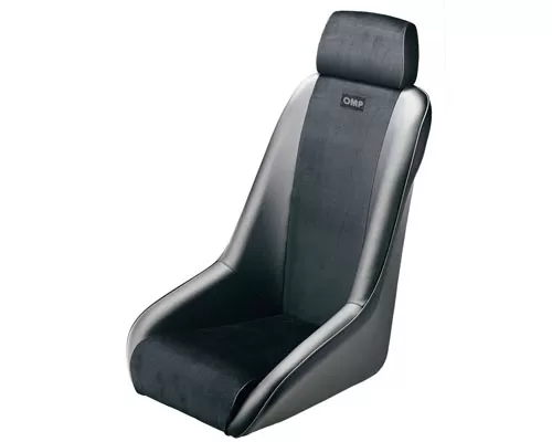 OMP Classic Tubular Classic Seat, Black - HA0-0737-B01-071