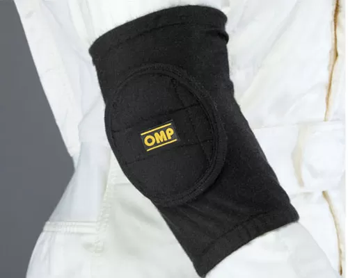 OMP Nomex Elbow Pads Black | Onse Size - ID0-0791-071