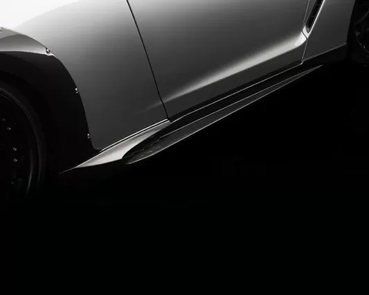 Wald International Black Bison FRP Side Skirts Nissan GT-R R35 2009-2021 - GTR.SS.09