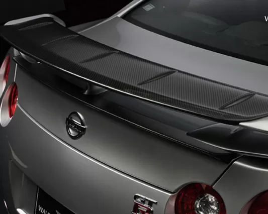 Wald International Black Bison Carbon Trunk Lip Nissan GT-R R35 2009-2021 - GTR.TL.09