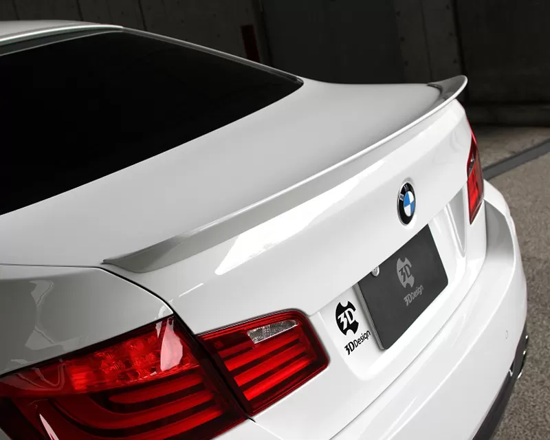 3D Design Urethane Trunk Spoiler BMW 5 Series F10 M Sport 11-15 - 3109-21011