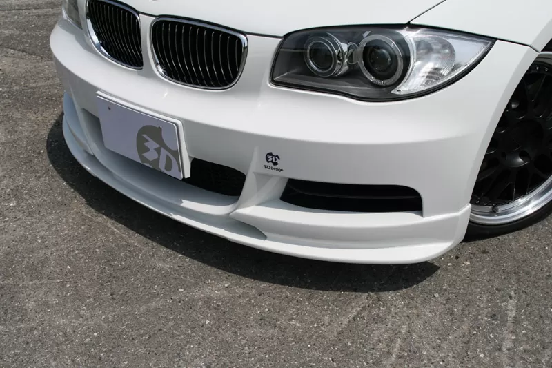 3D Design Front Lip Spoiler BMW 1 Series E82 M Sport 08-11 - 3101-18211