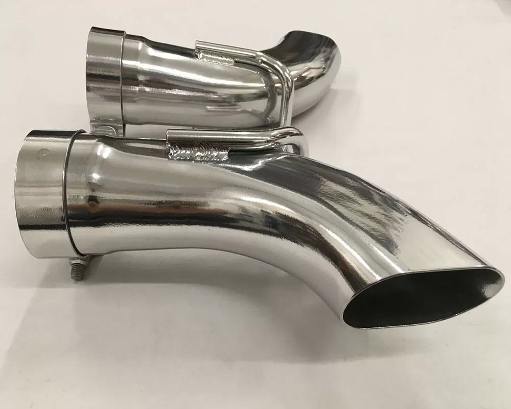 Belanger High Temp coated Silver Tailpipes Dodge Viper SRT Coupe/GTS 13-17 - 5571GTSS