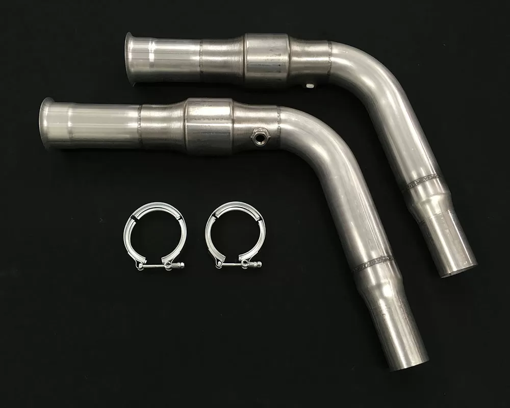 Belanger 2 1/2 inch Mid Pipes w/ Cats manifold Dodge Viper SRT Roadster | Coupe/ACR 03-06 - 3705-STOCK