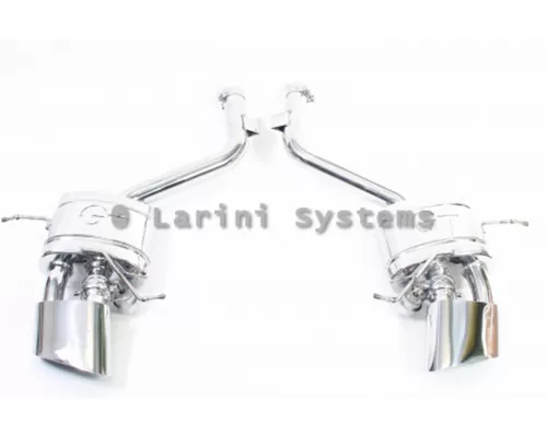 Larini Club Sport Rear Boxes Oval Tips With Valve Control Maserati Granturismo 10-17 - MAS-GT-LARINI-MUFFLERS-VALVED-O