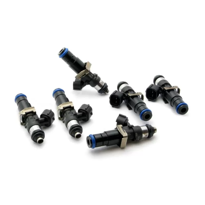 Deatschwerks Set of 6 High Impedance 2200cc Fuel Injectors Top Feed Conversion 14mm O Ring Toyota Supra TT 1993-1998 - 16S-08-2200-6