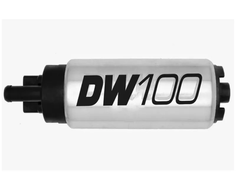 Deatschwerks DW100 Series 165lph in Tank Fuel Pump with Install Kit Nissan 240SX S13 1989-1994 - 9-101-0766