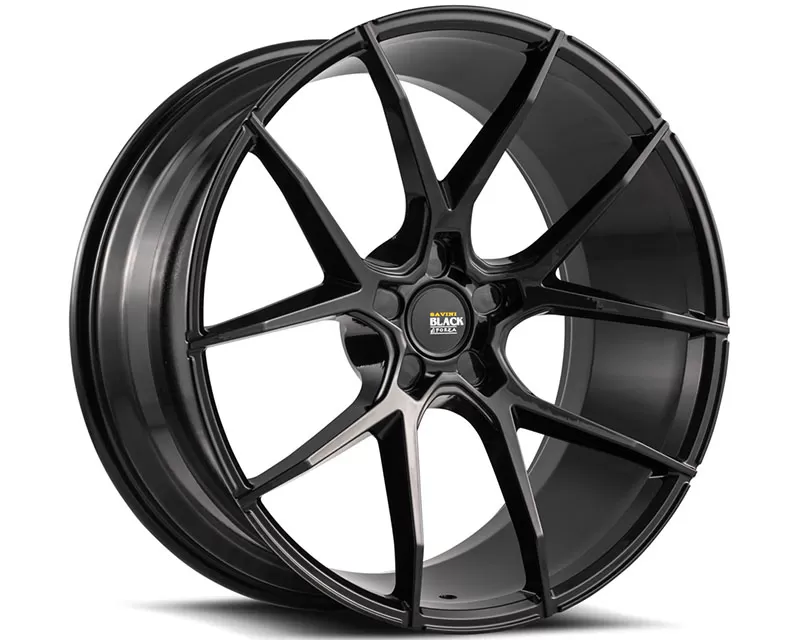 Savini di Forza Gloss Black BM14 Wheel 22x10.5 5x120.65 53mm - BM14-22105547G5370