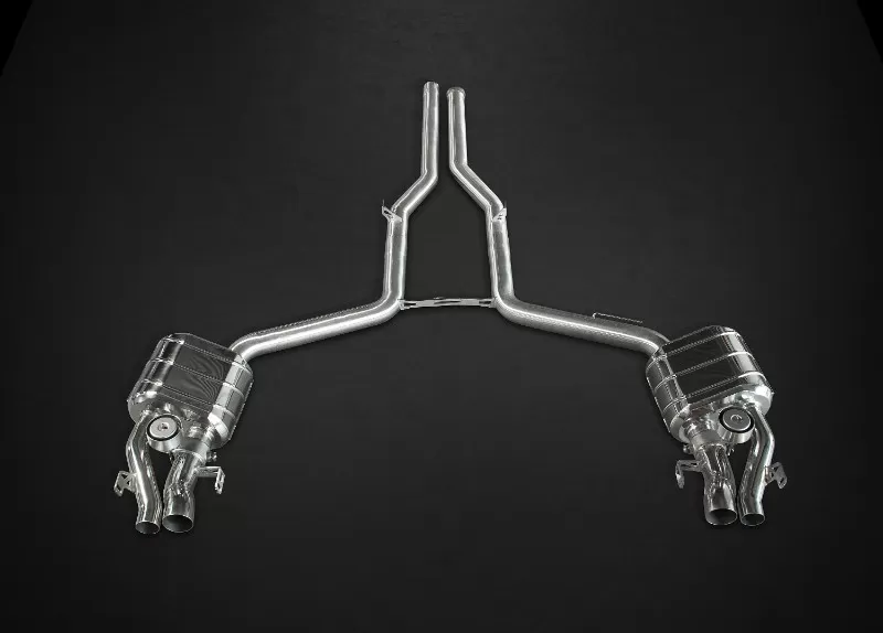 Capristo Exhaust Valved Exhaust System with Remote Mercedes-Benz E63 AMG S | T 2011-2016 - 02MB02403004