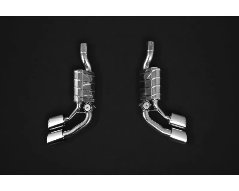 Capristo Exhaust ECE Valved Dual Mufflers CES3 Mercedes-Benz AMG G550 | G500 W463A 2009-2021 - 02MB08503018
