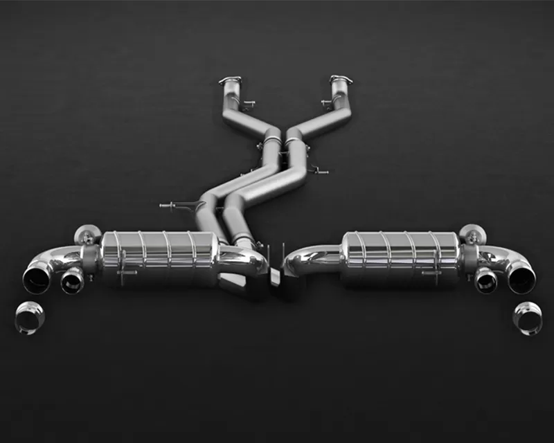 Capristo Valved Exhaust System Package with CES-3 Remote Bentley Bentayga 2016-2021 - 02BE09803001