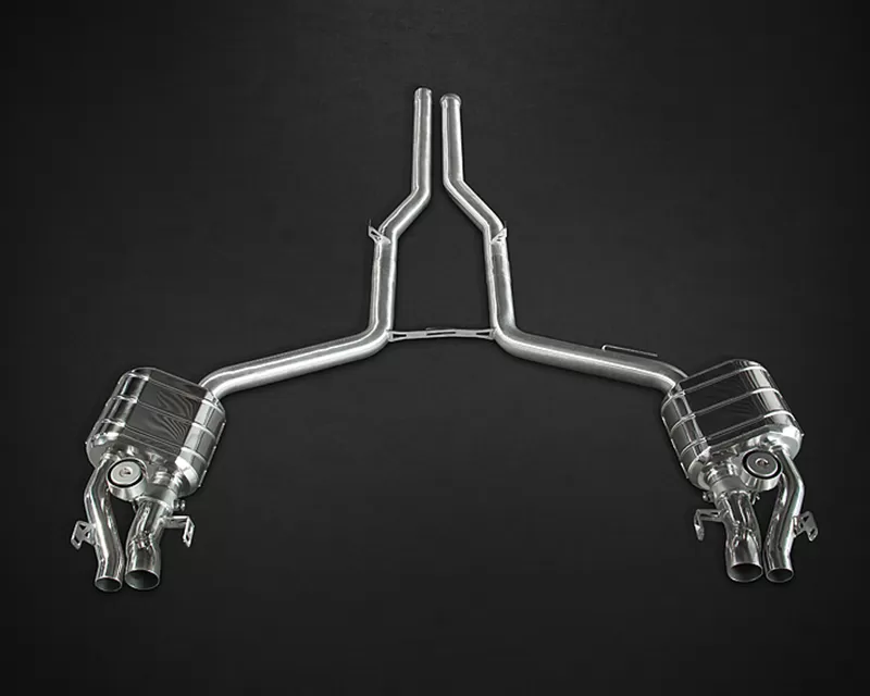 Capristo Exhaust Valved Exhaust System with CES3 Remote Mercedes-Benz E63 S212 2011-2014 - 02MB02403008