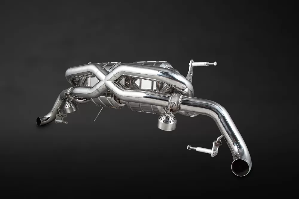 Capristo X-Pipes Exhaust System w/CES3 Remote Audi R8 Gen1 V10 2006-2015 - 02AU00803007