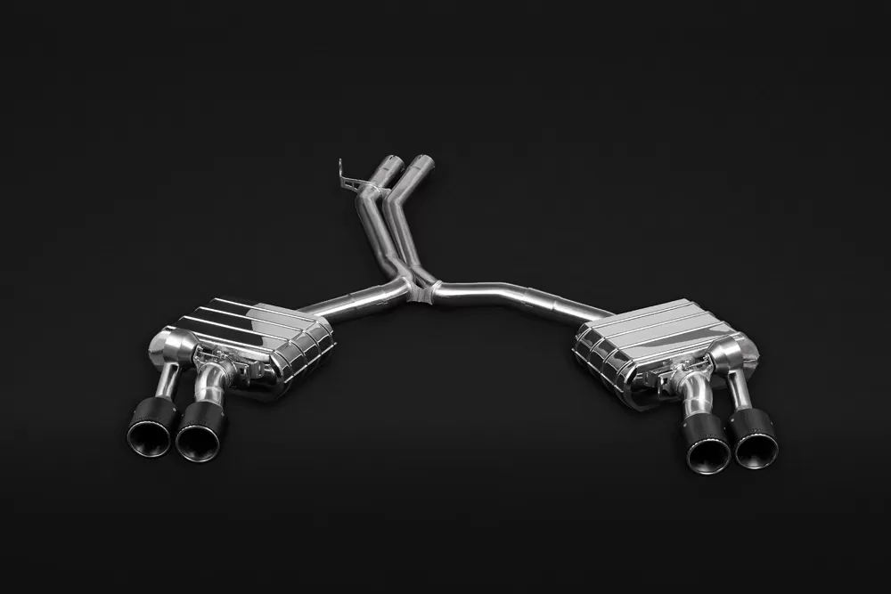 Capristo Exhaust High Performance Exhaust Mid-Silencer Spare Pipes  Audi S4 | S5 B9 F5 2018-2023 - 02AU03103011
