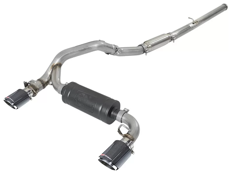 Takeda 3" 304 Stainless Steel Cat-Back Exhaust System - 49-33103-C