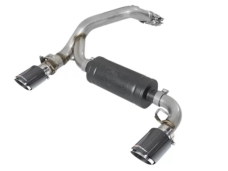 Takeda 3" 304 Stainless Steel Axle-Back Exhaust System - 49-33104-C