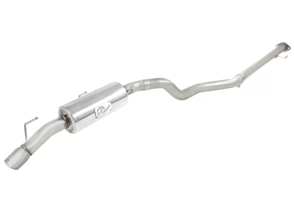 Takeda 2-1/2" 304 Stainless Catback Exhaust System w/ Polished Tip Nissan Juke L4 1.6L 2011-2014 - 49-36109-P